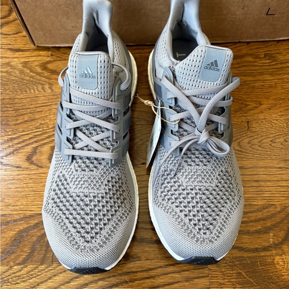 adidas UltraBoost 1.0 DNA Grey White Running Shoes HQ4200 Men’s Size - Picture 3 of 6